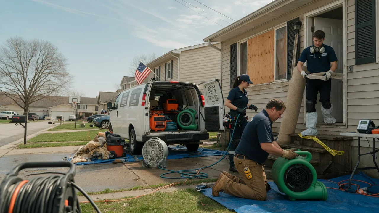Water Damage Restoration in Tingley, IA near me